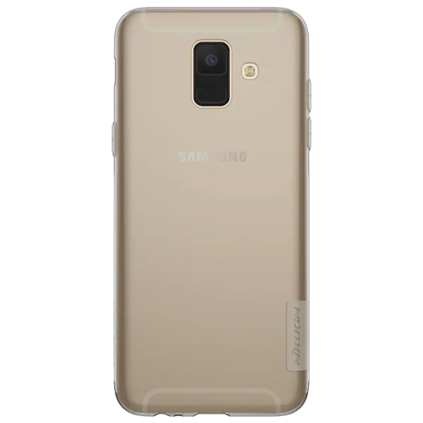 Husă pentru smartphone Samsung Galaxy A6 (2018) Nillkin/ Back/ TPU/ Transparent Gray photo 1