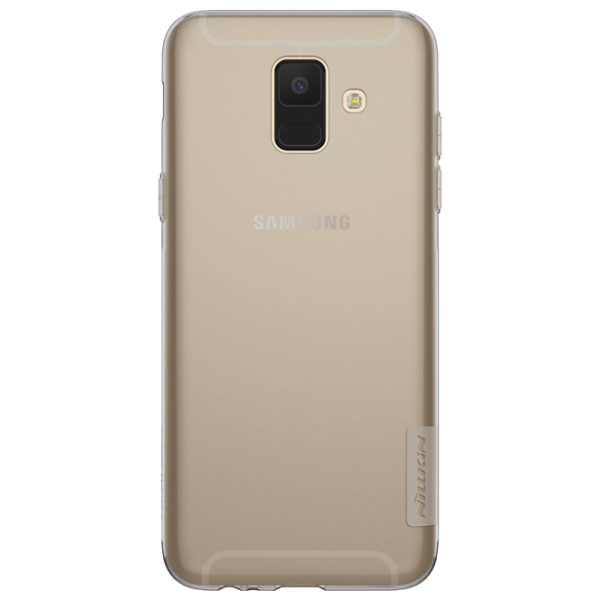 Husă pentru smartphone Samsung Galaxy A6 (2018) Nillkin/ Back/ TPU/ Transparent Gray photo 1