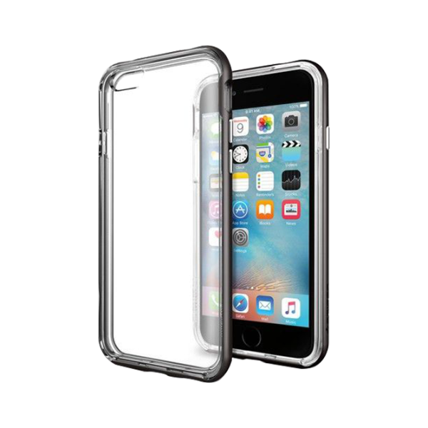 Чехол iPhone 6/6S Spigen Bumper/ TPU/PP/ Черный photo 1