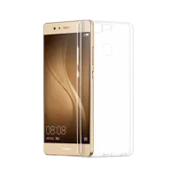 Husa Huawei P9 Screen Geeks Back Ultra Thin/ TPU/ Transparent White
