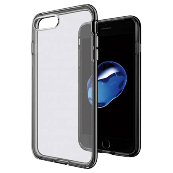 Husă pentru smartphone Apple iPhone 7/ 8 Plus Screen Geeks/ Back/ TPU/ Transparent Black photo 1