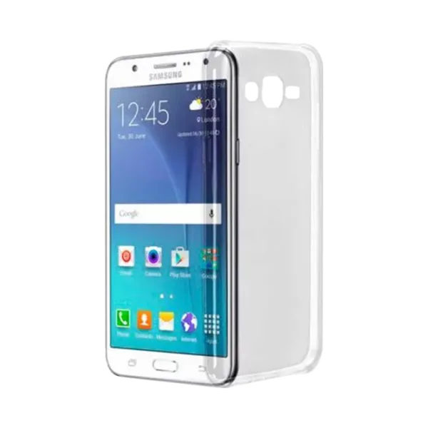 Husa Samsung Galaxy J7 Screen Geeks Back Ultra Thin/ TPU/ Transparent White photo 1