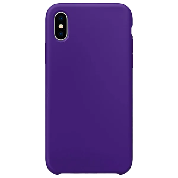 Чехол для смартфона Apple iPhone X Screen Geeks/ Back/ TPU/ Dark Пурпурный photo 1