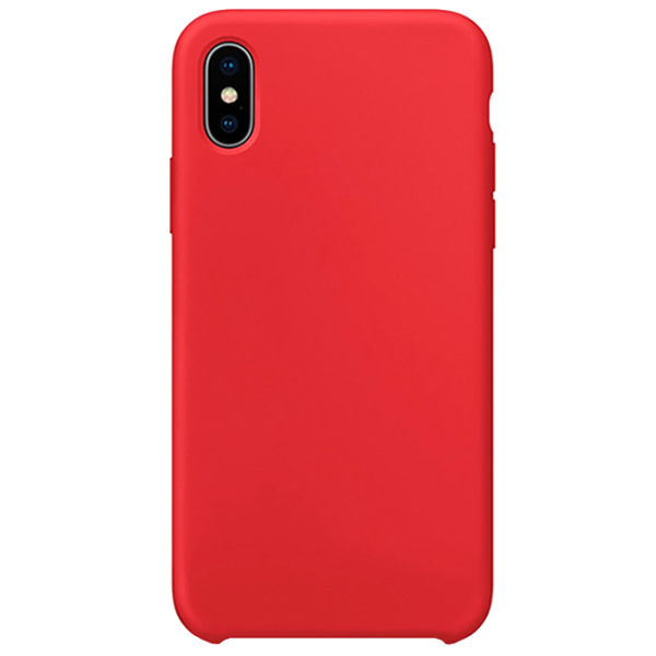 Husă pentru smartphone Apple iPhone X Screen Geeks/ Back/ TPU/ Red photo 1