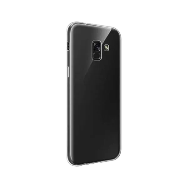 Husa Samsung Galaxy A8 Plus (2018) Screen Geeks Back Ultra Thin/ TPU/ Transparent White photo 1