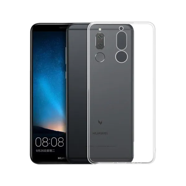 Husa Huawei Mate 10 Lite Screen Geeks Back Ultra Thin/ TPU/ Transparent White photo 1