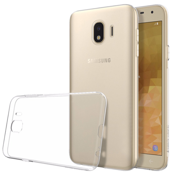 Husă pentru smartphone Samsung Galaxy J4 (2018) Screen Geeks/ Back/ TPU/ Transparent White photo 1