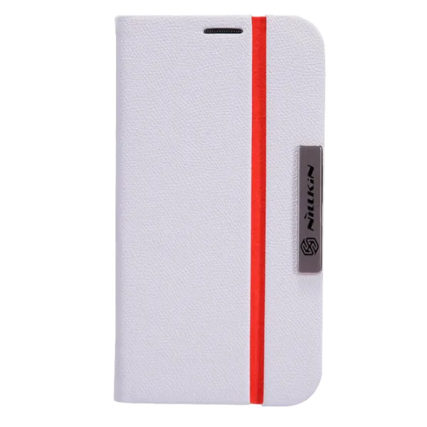 Husa Samsung Galaxy S4 Nillkin Flip Cover/ Leather/ White photo 1