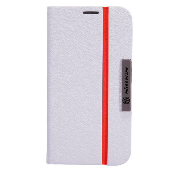 Husa Samsung Galaxy S4 Nillkin Flip Cover/ Leather/ White photo 1