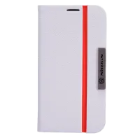 Husa Samsung Galaxy S4 Nillkin Flip Cover/ Leather/ White