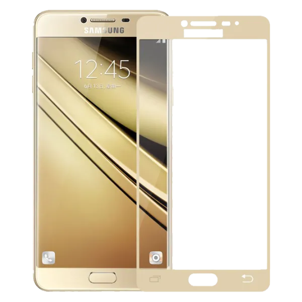 Sticla Protectoare Screen Geeks Galaxy J4 (2018) J400 0.3 mm/ Gloss/ Gold photo 1