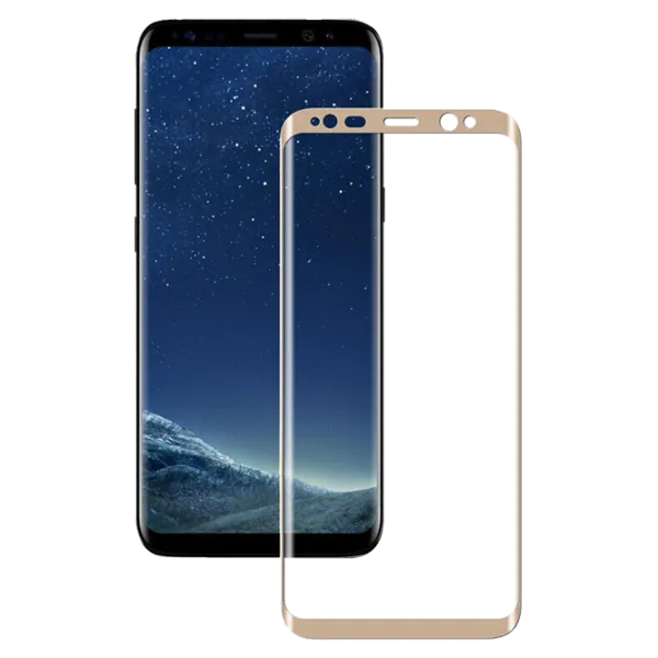 Sticla Protectoare Screen Geeks Galaxy S9 (G960) 0.3 mm/ Gloss/ Gold photo 1