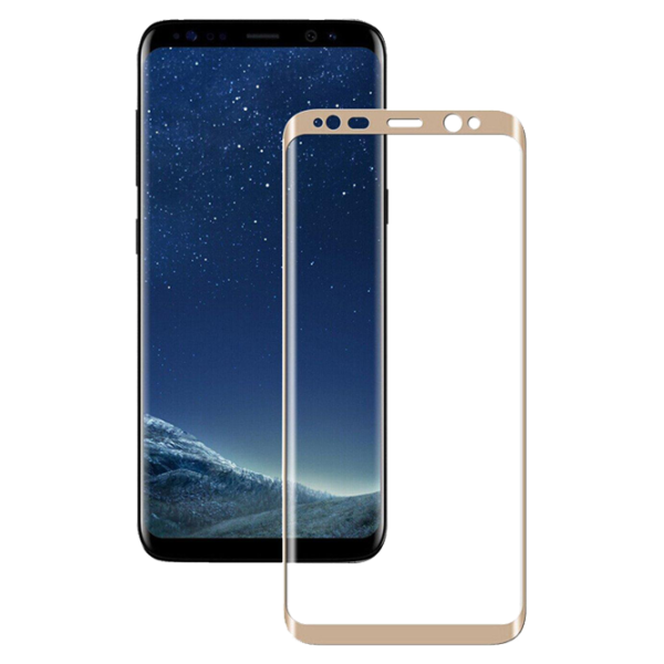 Sticla Protectoare Screen Geeks Galaxy S9 (G960) 0.3 mm/ Gloss/ Gold photo 1