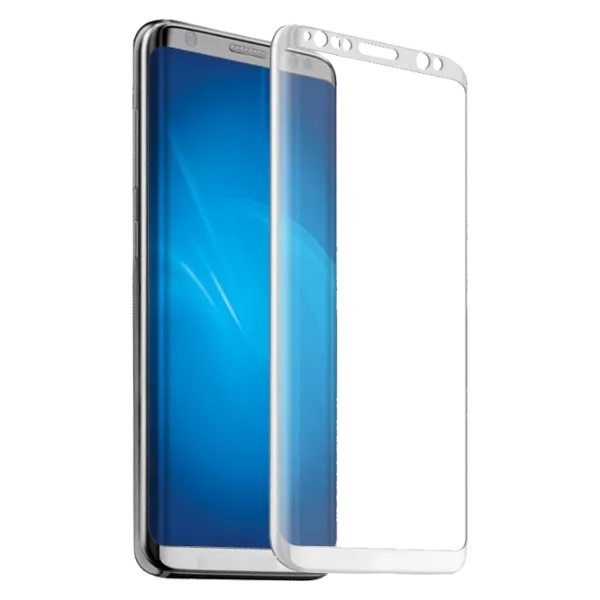 Защитное стекло Screen Geeks Galaxy S9 (G960) 0.3 mm/ Глянцевый/ Серебристый photo 1