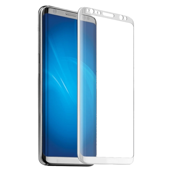 Защитное стекло Screen Geeks Galaxy S9 (G960) 0.3 mm/ Глянцевый/ Серебристый photo 1