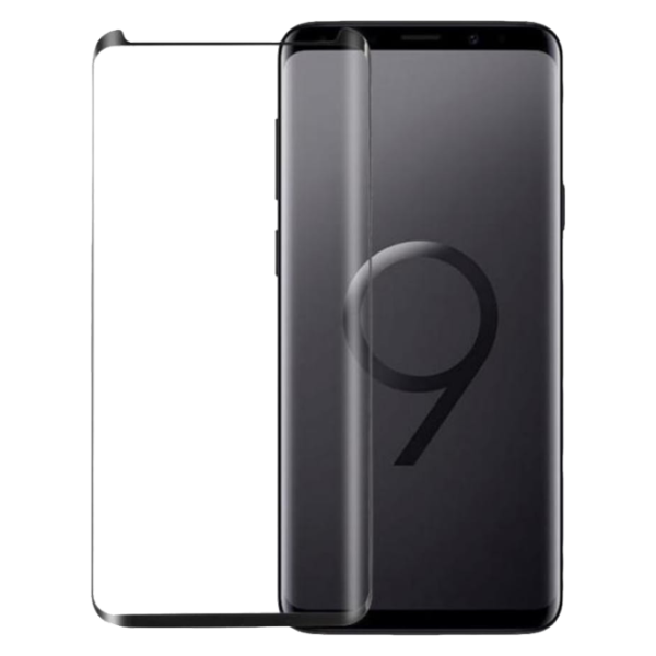 Sticla Protectoare Screen Geeks Galaxy S9 Plus (G965) 0.3 mm/ Gloss/ Black photo 1