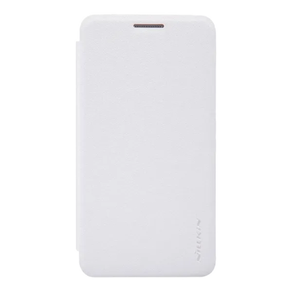 Husa Samsung Galaxy A3 Nillkin Flip Cover/ Leather/ White photo 1