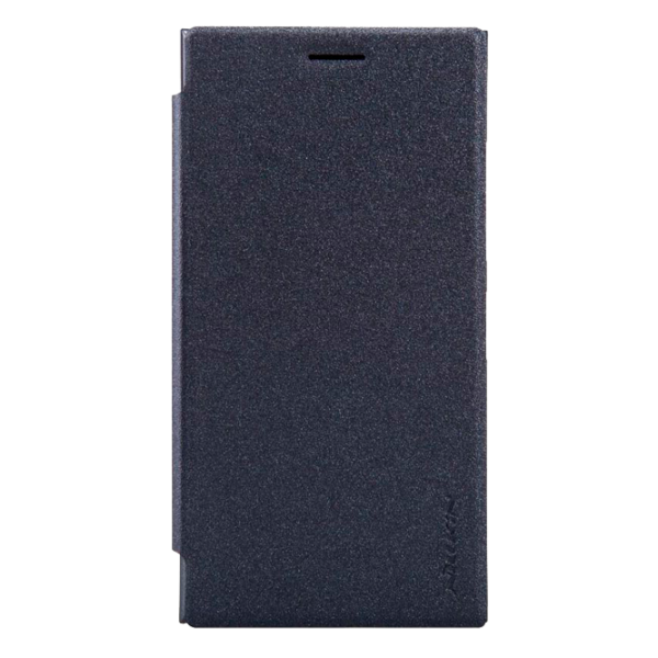 Husa Nokia Lumia 730 Nillkin Flip Cover/ Leather/ Black photo 1