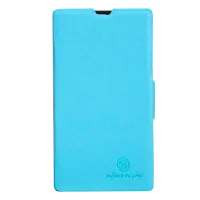Husa Nokia Lumia 520 Nillkin Flip Cover/ Leather/ Blue