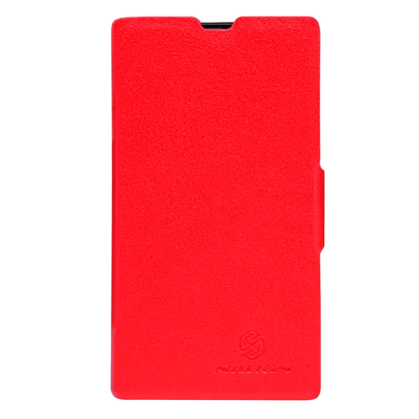 Husa Nokia Lumia 520 Nillkin Flip Cover/ Leather/ Red photo 1