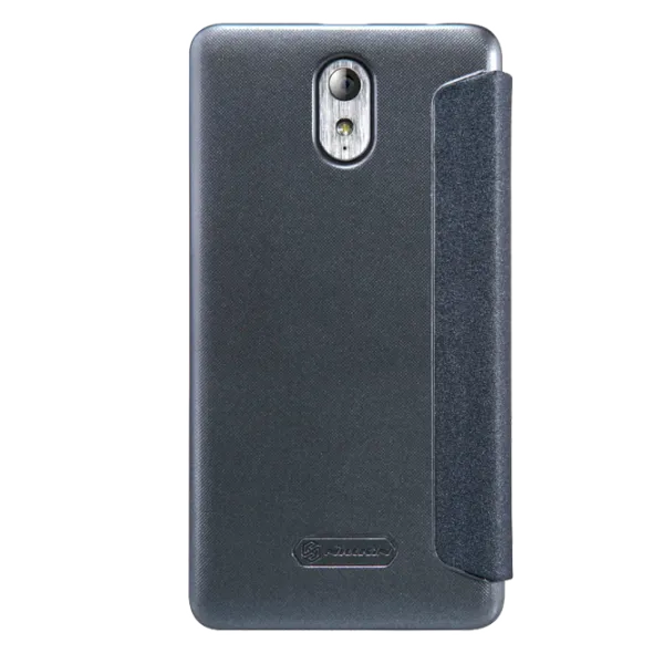 Husa Lenovo Vibe P1M Nillkin Flip Cover/ Leather/ Black photo 1