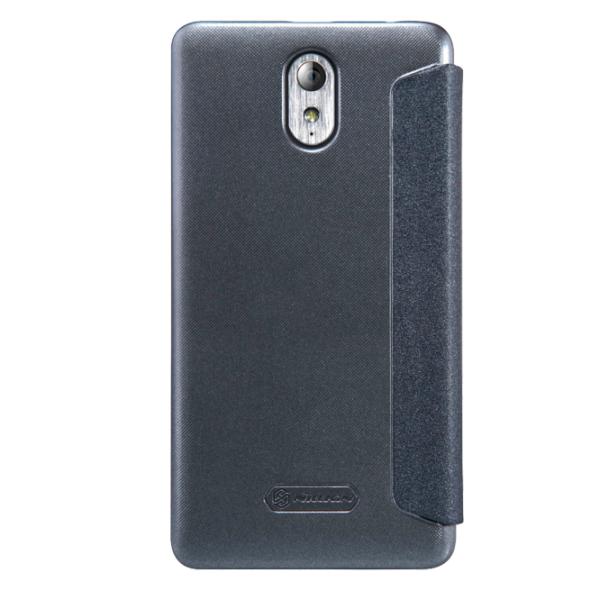 Husa Lenovo Vibe P1M Nillkin Flip Cover/ Leather/ Black photo 1