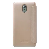 Husa Lenovo Vibe P1M Nillkin Flip Cover/ Leather/ Gold