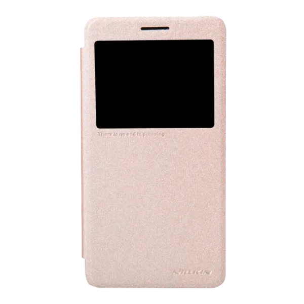 Чехол Lenovo S856 Nillkin Flip Cover/ Leather/ Золотой photo 1