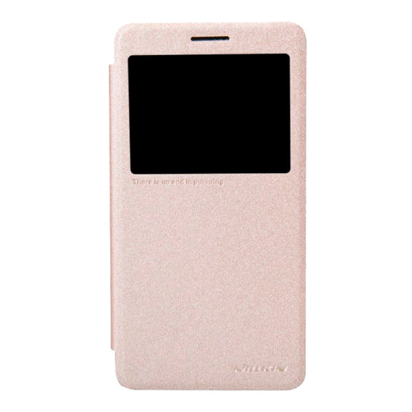 Чехол Lenovo S856 Nillkin Flip Cover/ Leather/ Золотой photo 1