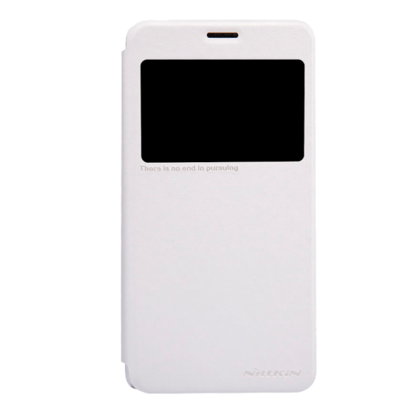 Husa Lenovo S850 Nillkin Flip Cover/ Leather/ White photo 1
