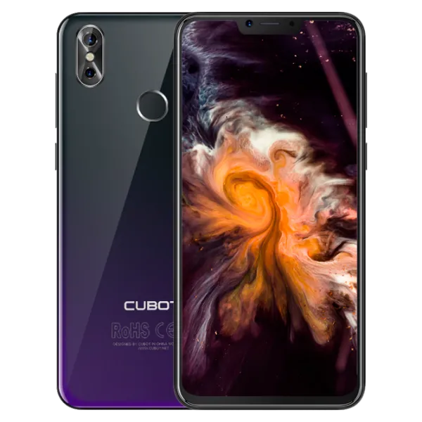 Cubot P20 4 ГБ/ 64 ГБ/ Dual SIM/ Gradient Black Фиолетовый photo 1