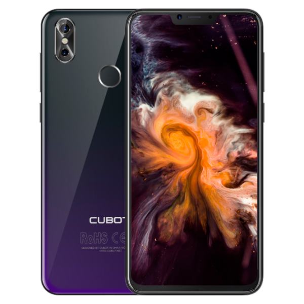 Cubot P20 4 ГБ/ 64 ГБ/ Dual SIM/ Gradient Black Фиолетовый photo 1