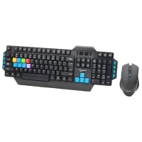 Клавиатура Gembird KBS-WMG-01 Беспроводные/ Черный