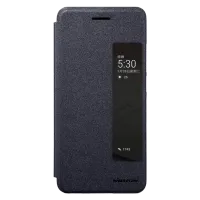 Husă pentru smartphone Huawei P10 Plus Nillkin/ Flip Cover/ Piele ecologică/ Black