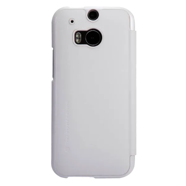 Husa HTC One M8 Nillkin Flip Cover/ Leather/ White photo 1