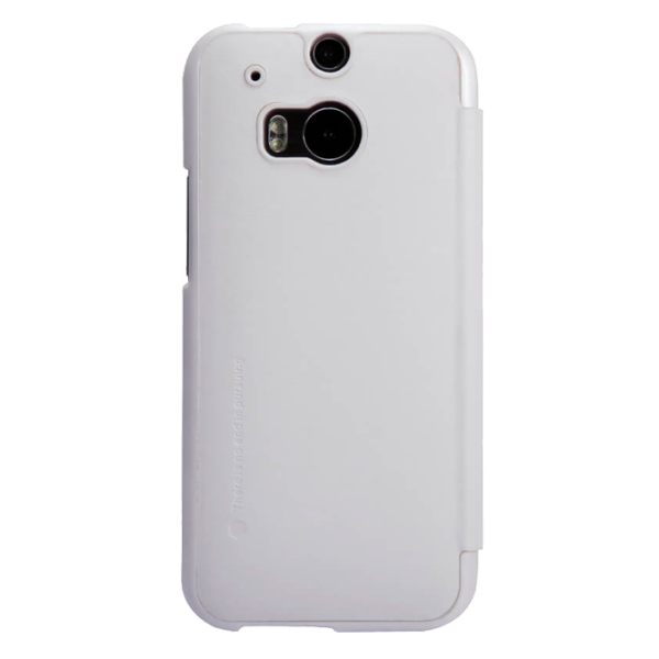Husa HTC One M8 Nillkin Flip Cover/ Leather/ White photo 1