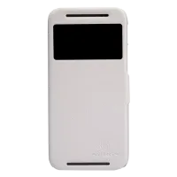 Husa HTC One M8 Nillkin Flip Cover/ Leather/ White