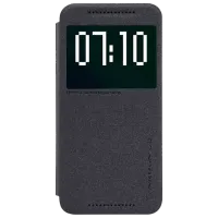 Husă pentru smartphone HTC One M9 Nillkin/ Flip Cover/ Piele/ Black