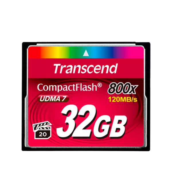 Карта памяти Transcend Hi-Speed 800X 32 ГБ CF photo 1