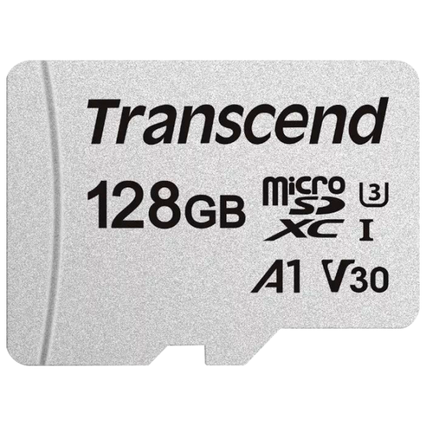 Карта памяти Transcend TS128GUSD300S-A 128 ГБ MicroSD Card/ 10 (U3) photo 1