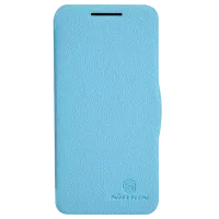 Husă pentru smartphone HTC Desire 300 Nillkin/ Flip Cover/ Piele/ Blue