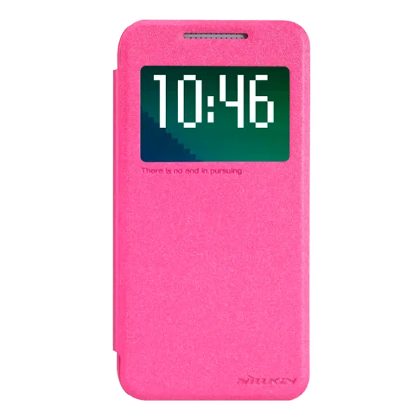 Husa HTC Desire 510 Nillkin Flip Cover/ Leather/ Pink photo 1