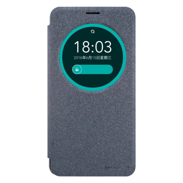 Husa Asus Zenfone GO TV Nillkin Flip Cover/ Leather/PP/ Black photo 1