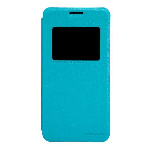 Husa Asus Zenfone 5 Nillkin Flip Cover/ Leather/ Blue photo 1