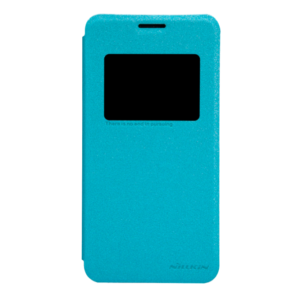 Husa Asus Zenfone 5 Nillkin Flip Cover/ Leather/ Blue photo 1
