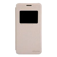 Husa Asus Zenfone 5 Nillkin Flip Cover/ Leather/ Gold
