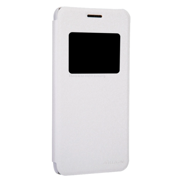 Husa Asus Zenfone 5 Nillkin Flip Cover/ Leather/ White photo 1