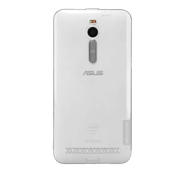 Чехол Asus Zenfone 2 Nillkin Back Ultra Thin/ TPU/ Серый photo 1