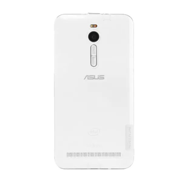 Husa Asus Zenfone 2 Nillkin Back Ultra Thin/ TPU/ White photo 1