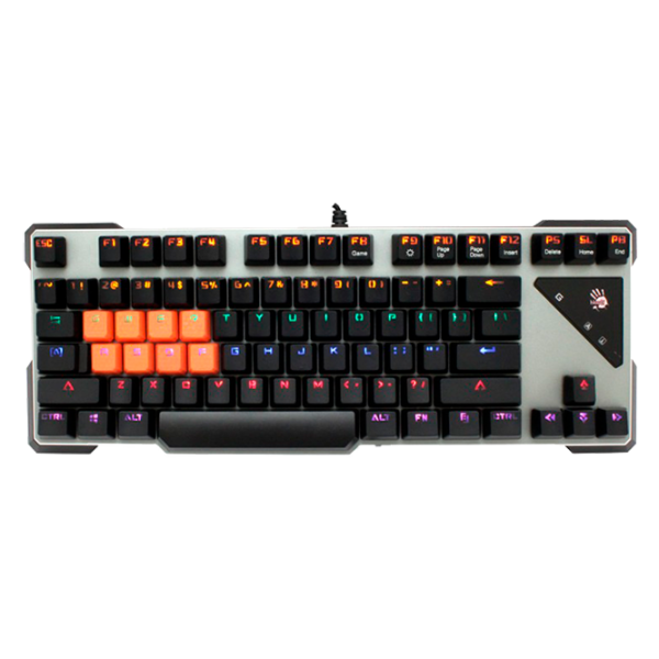 Tastatură A4Tech Full Light Strike Bloody Cu fir/ Black photo 1